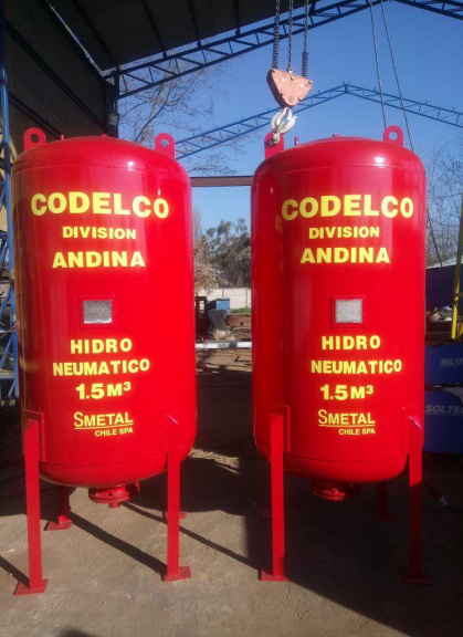 <strong>TANQUE HIDRONEUMÁTICO 1,5M<sup>3</sup></strong>